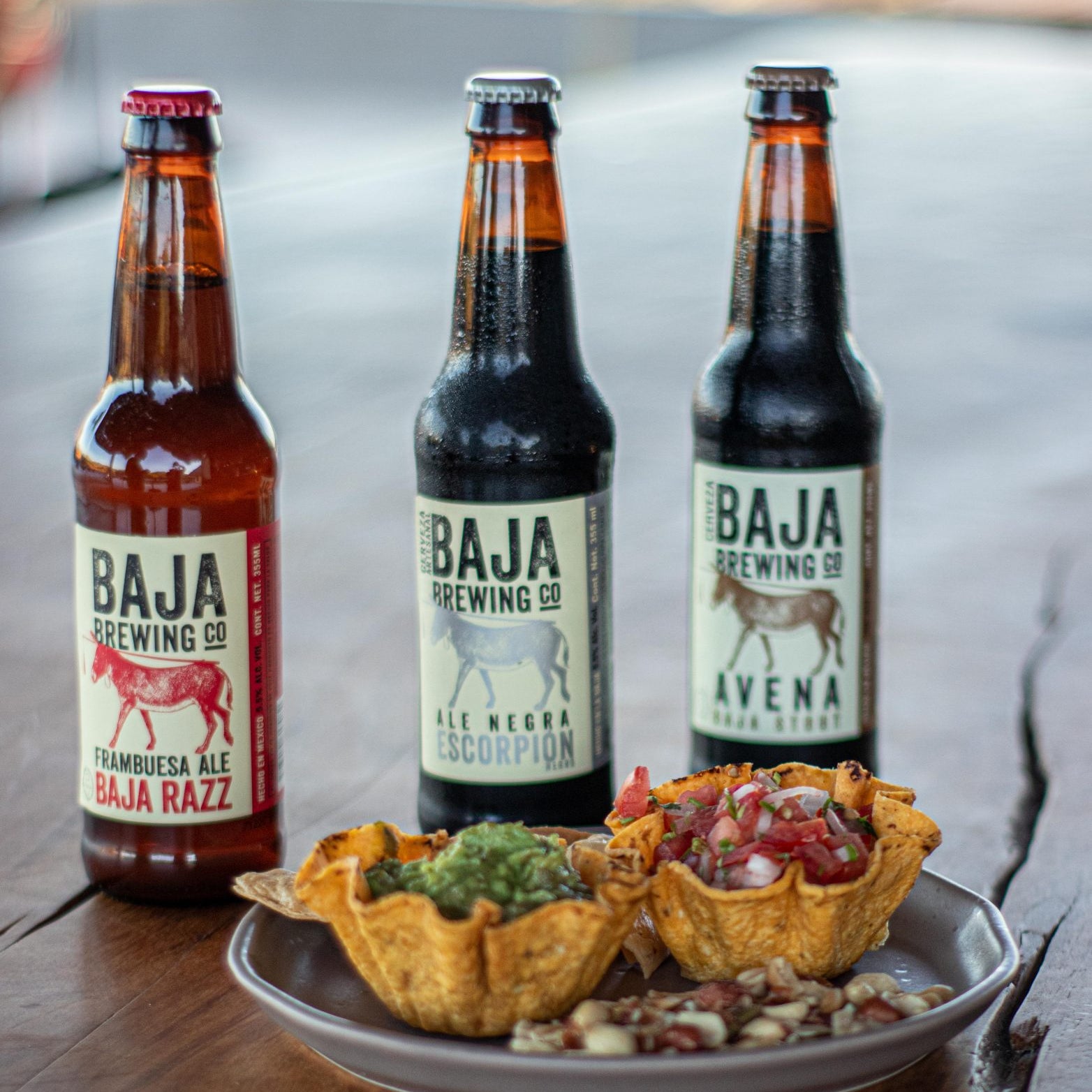 Baja Brewing Tasting Image Display