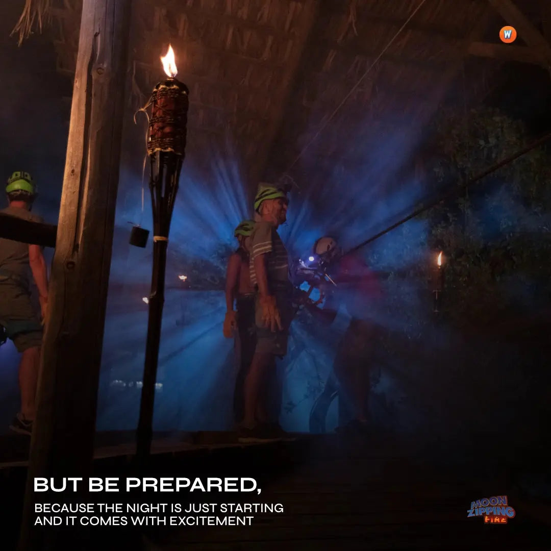 Moon Zipping Fire Night Tour in Cabo