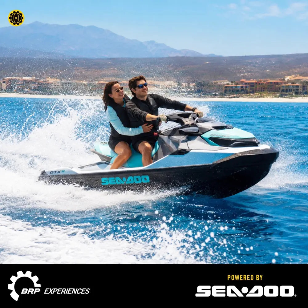 Sea-Doo watercraft tour along the Los Cabos coastline with Wild Canyon Adventures