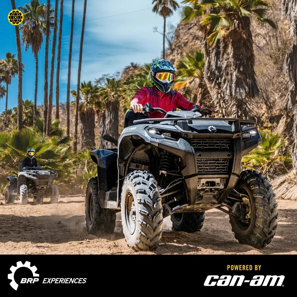 Can-Am ATV tour through the canyon trails at Wild Canyon, Los Cabos