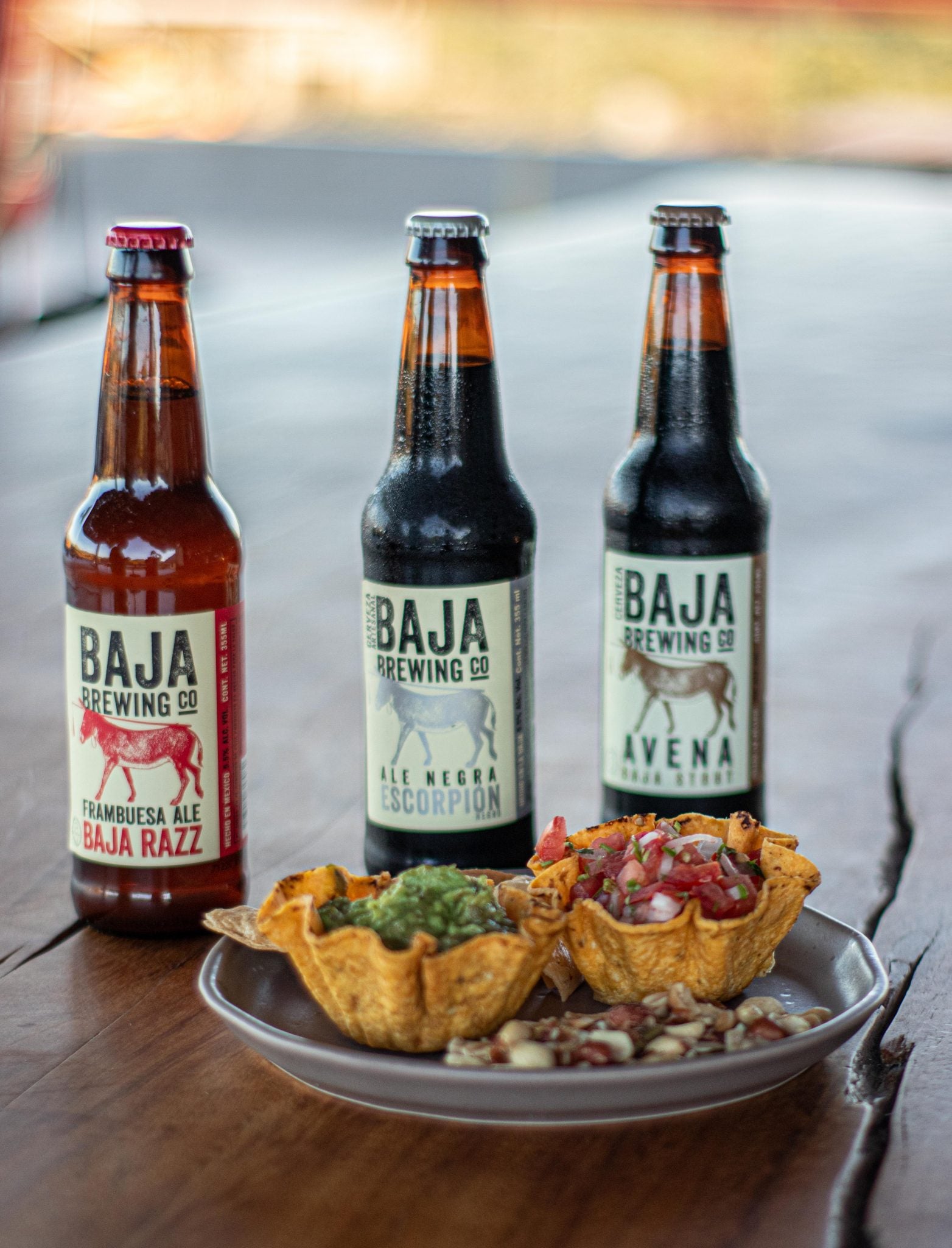 Baja Brewing Tasting Image Display