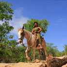 Woman on Horseback Ride