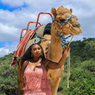 Woman with camel - Camel Ride Cabo