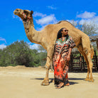 Woman with camel - Camel Ride Cabo