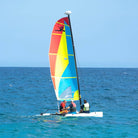 People on Hobie Cat