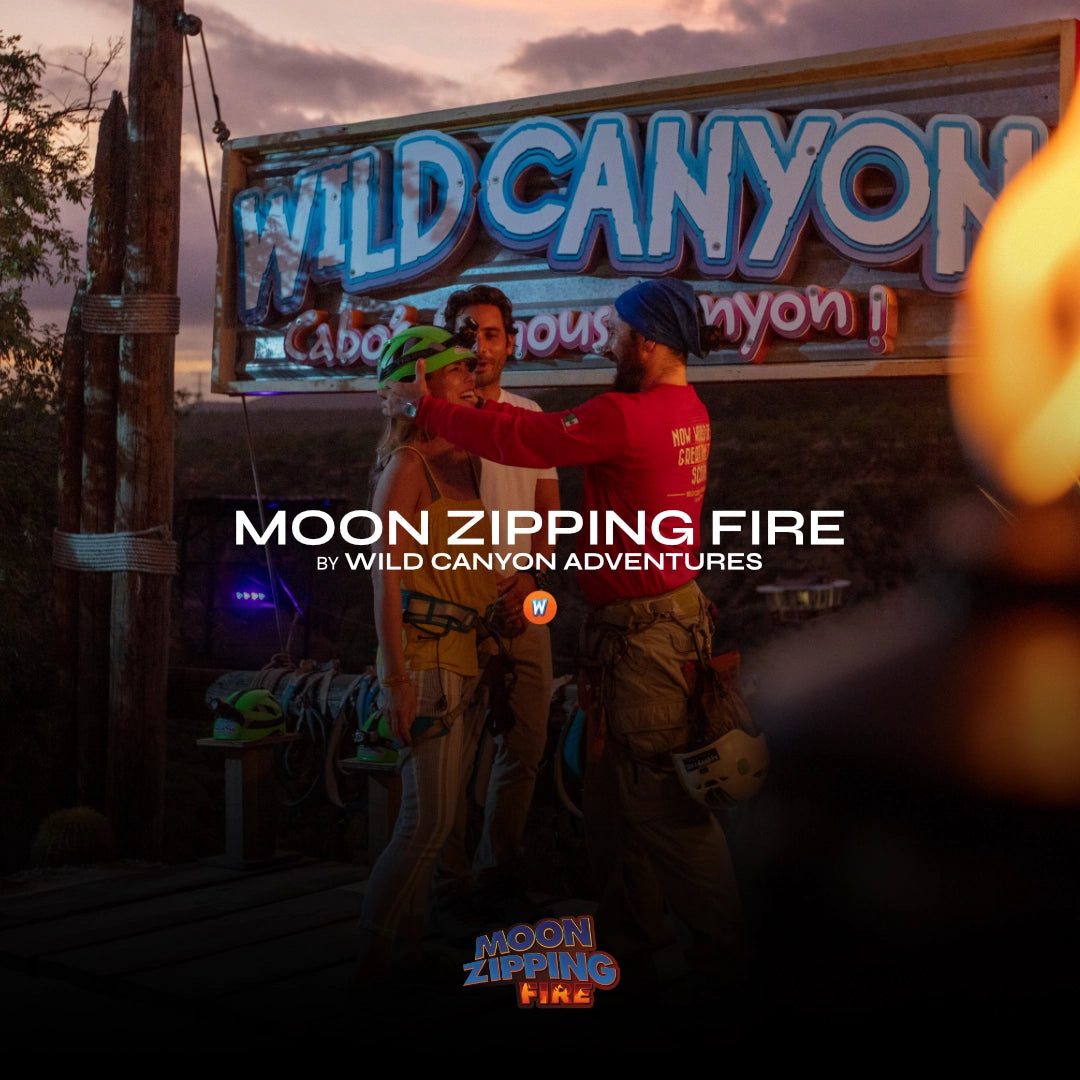 Moon Zipping Fire Night Tour in Cabo