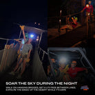 Moon Zipping Fire Night Tour in Cabo