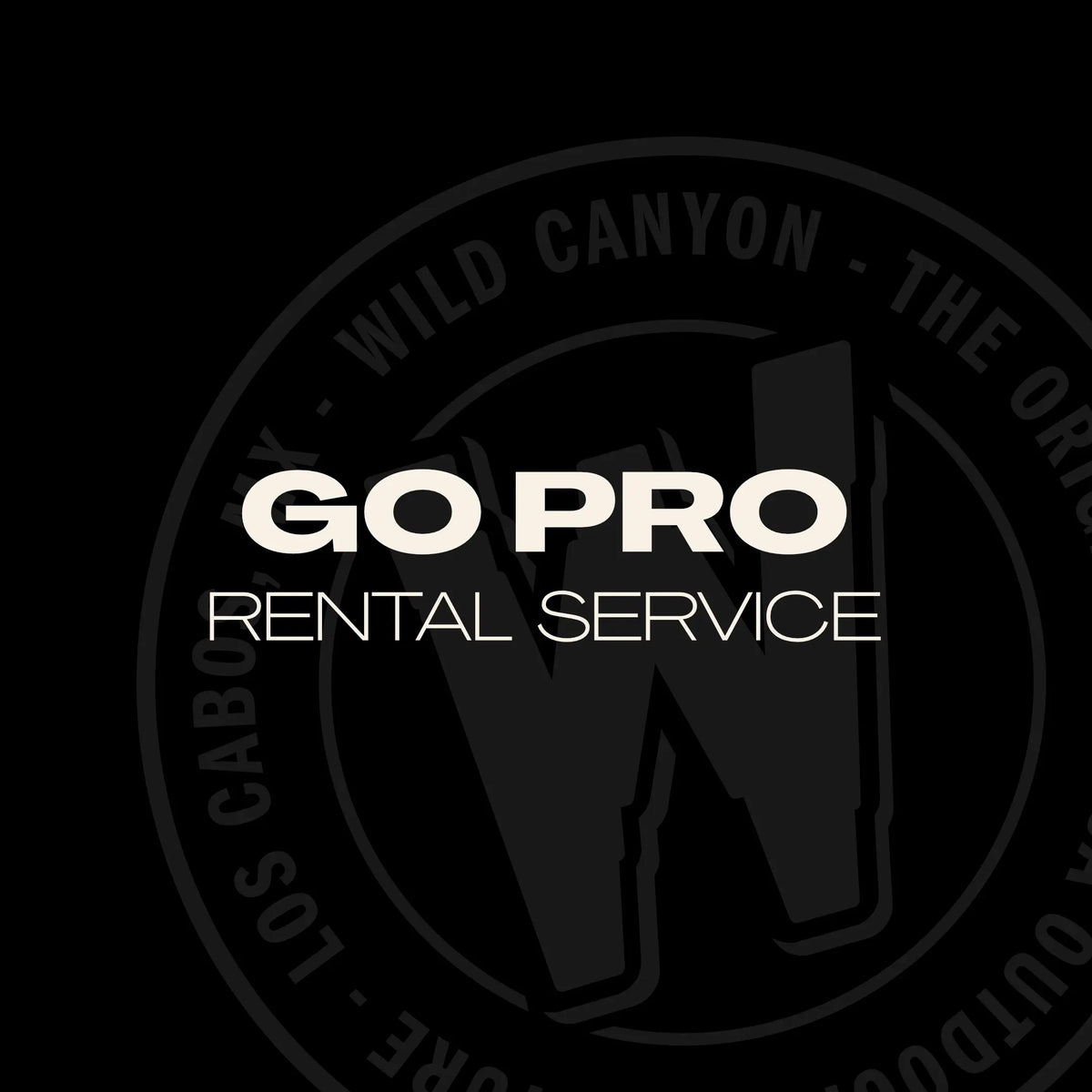 Gopro Rental Banner Go Pro Rental Service | Capture Your Memories | Wild Canyon Adventures
