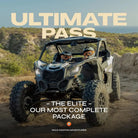 Wild Canyon Ultimate Pass cover with a Can-Am side-by-side UTV on a Los Cabos desert trail, the all-inclusive package