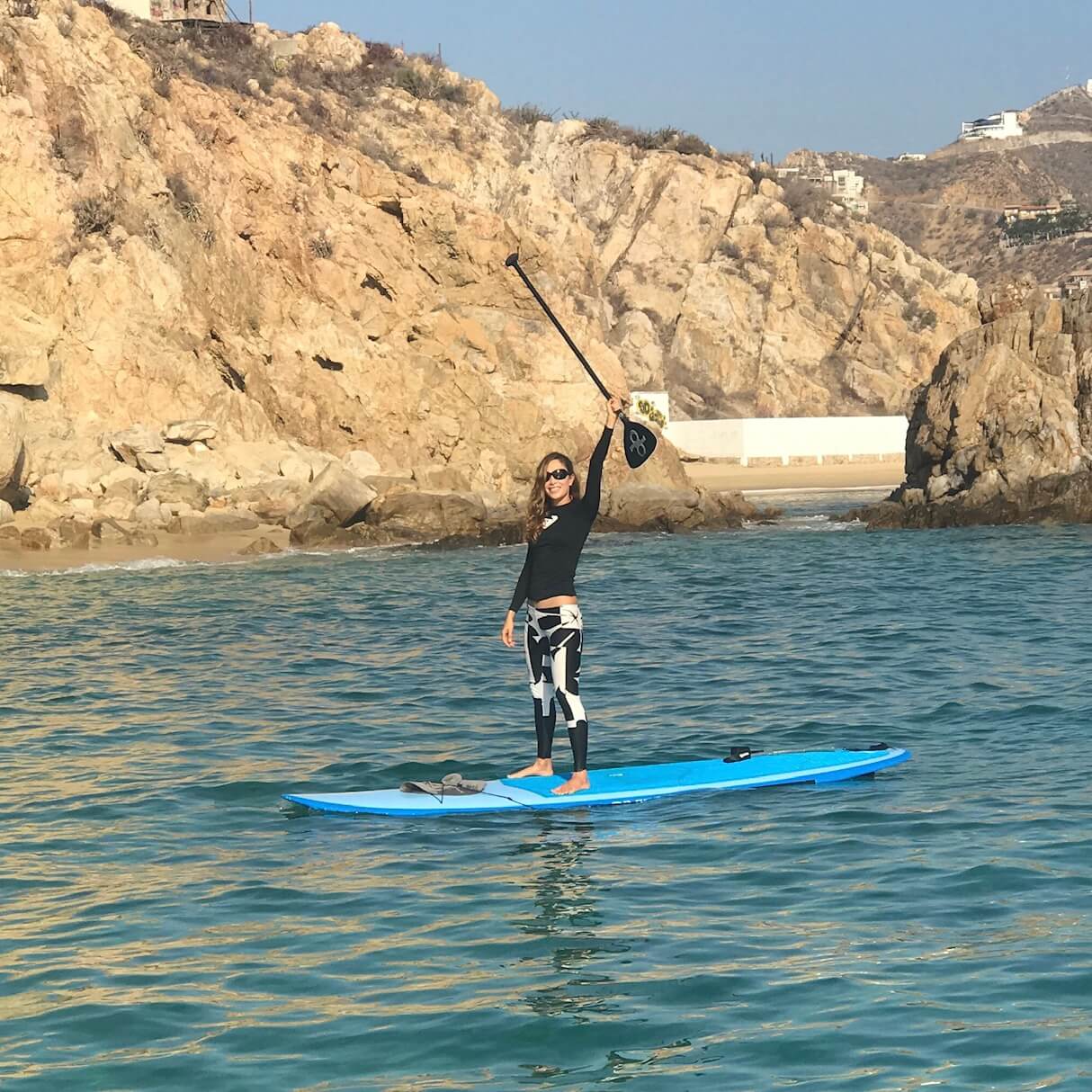 Woman on Stand Up Paddle