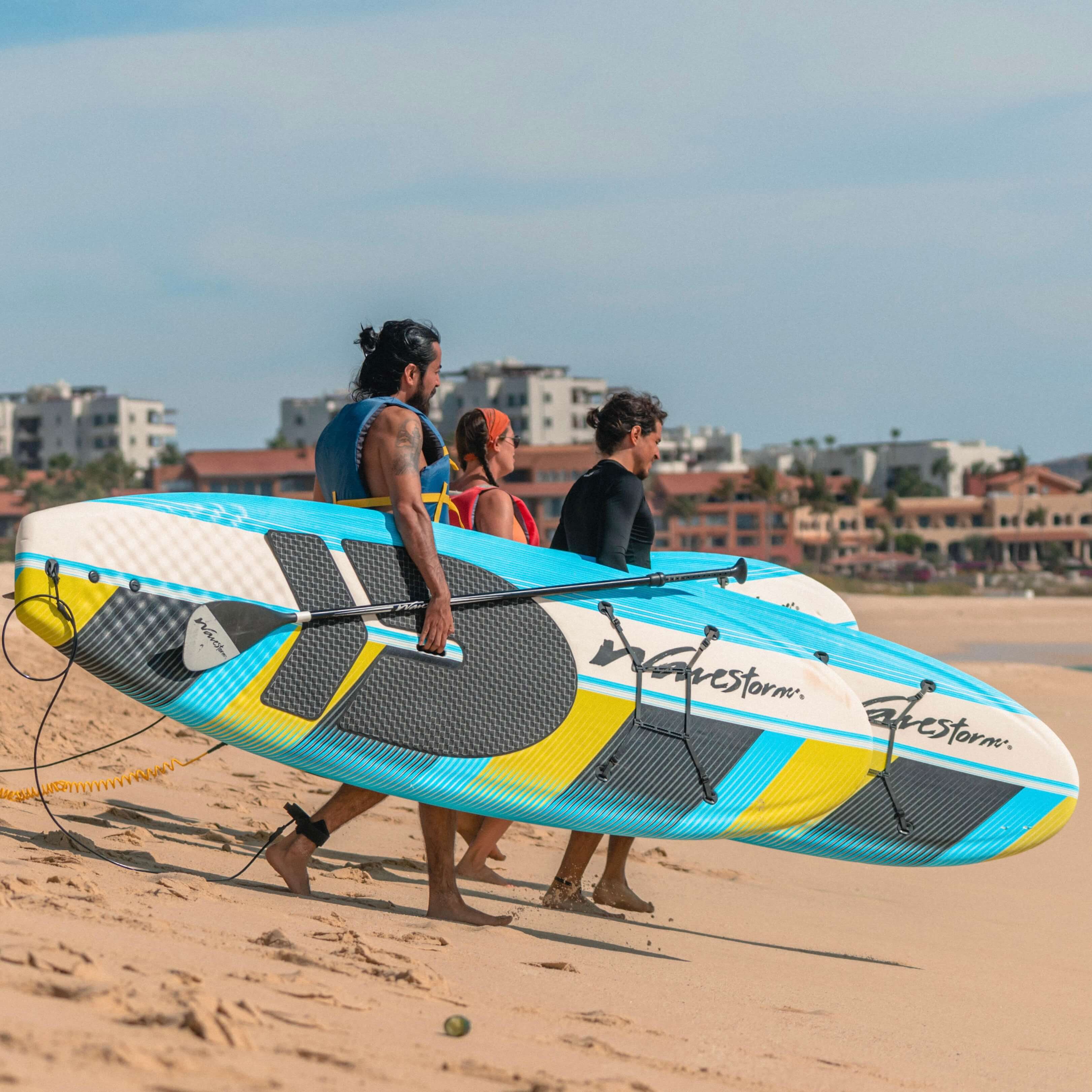 Group Woman on Stand Up Paddle