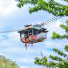 Suspended gondola for bungee jump