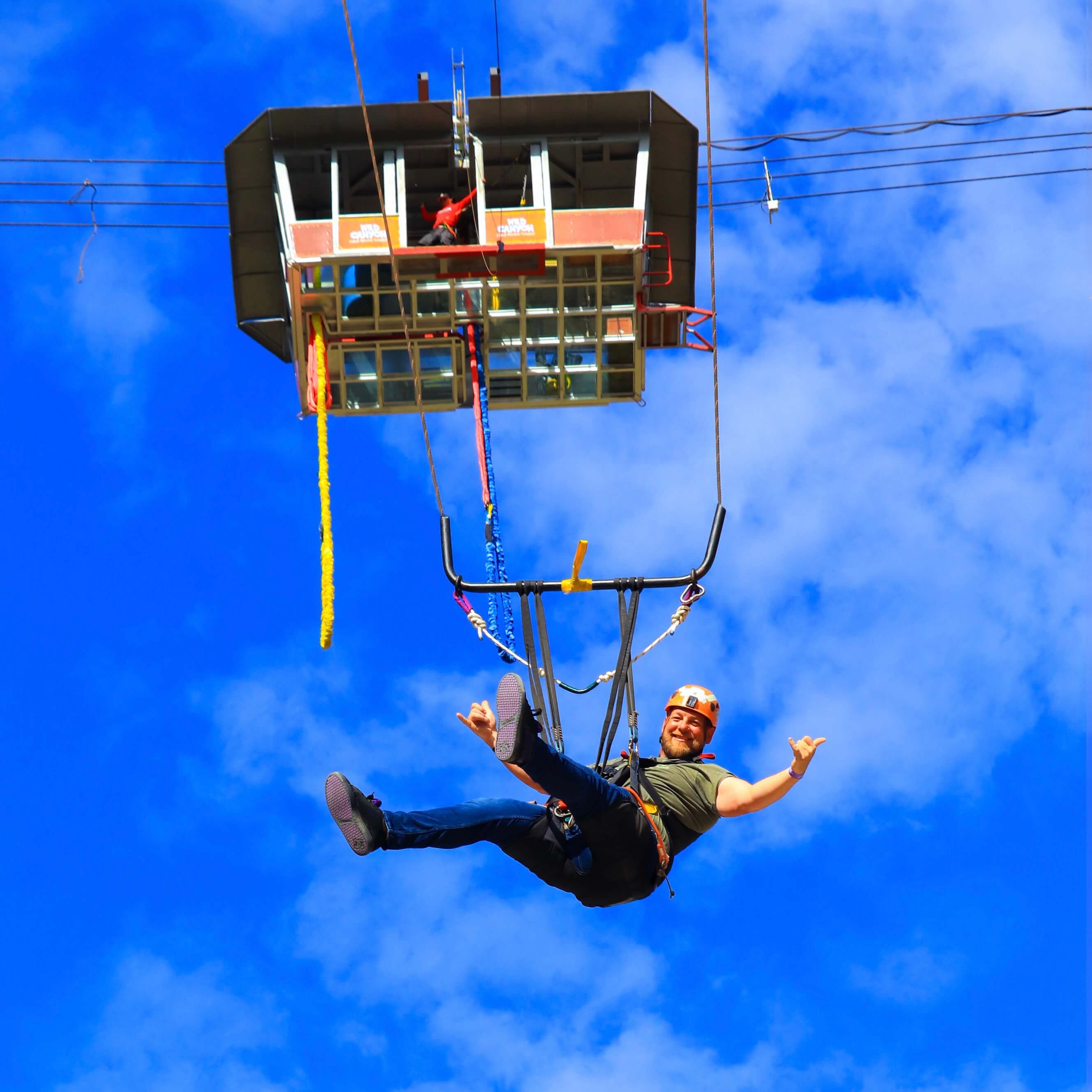 Man on Giant Swing