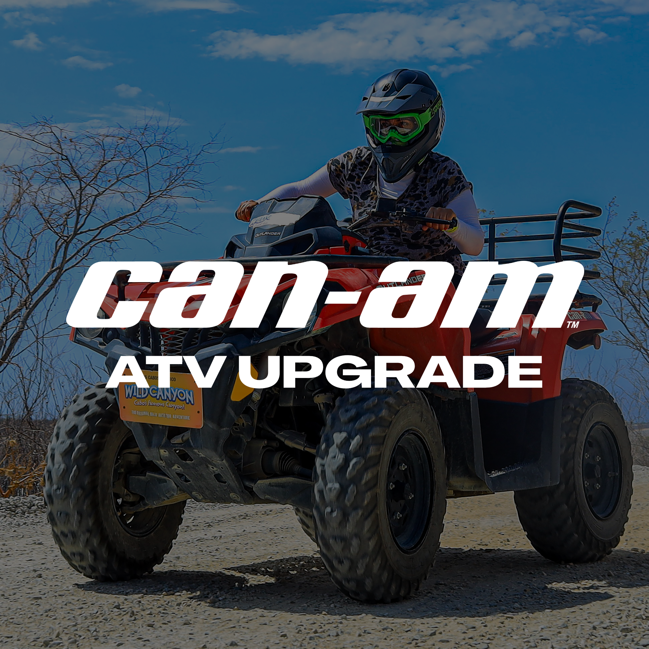 Can-am Outlander ATV Upgrade Promotional Banner