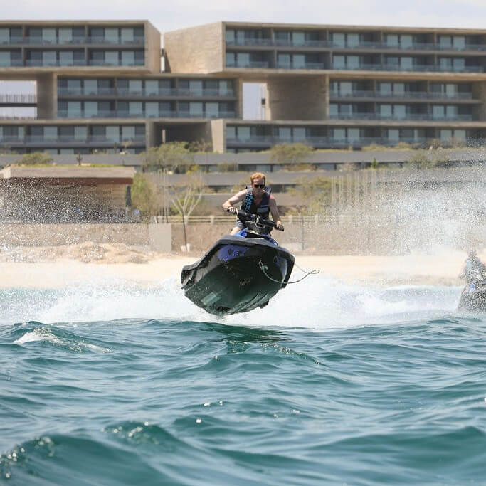 Man on Jet Ski Rental