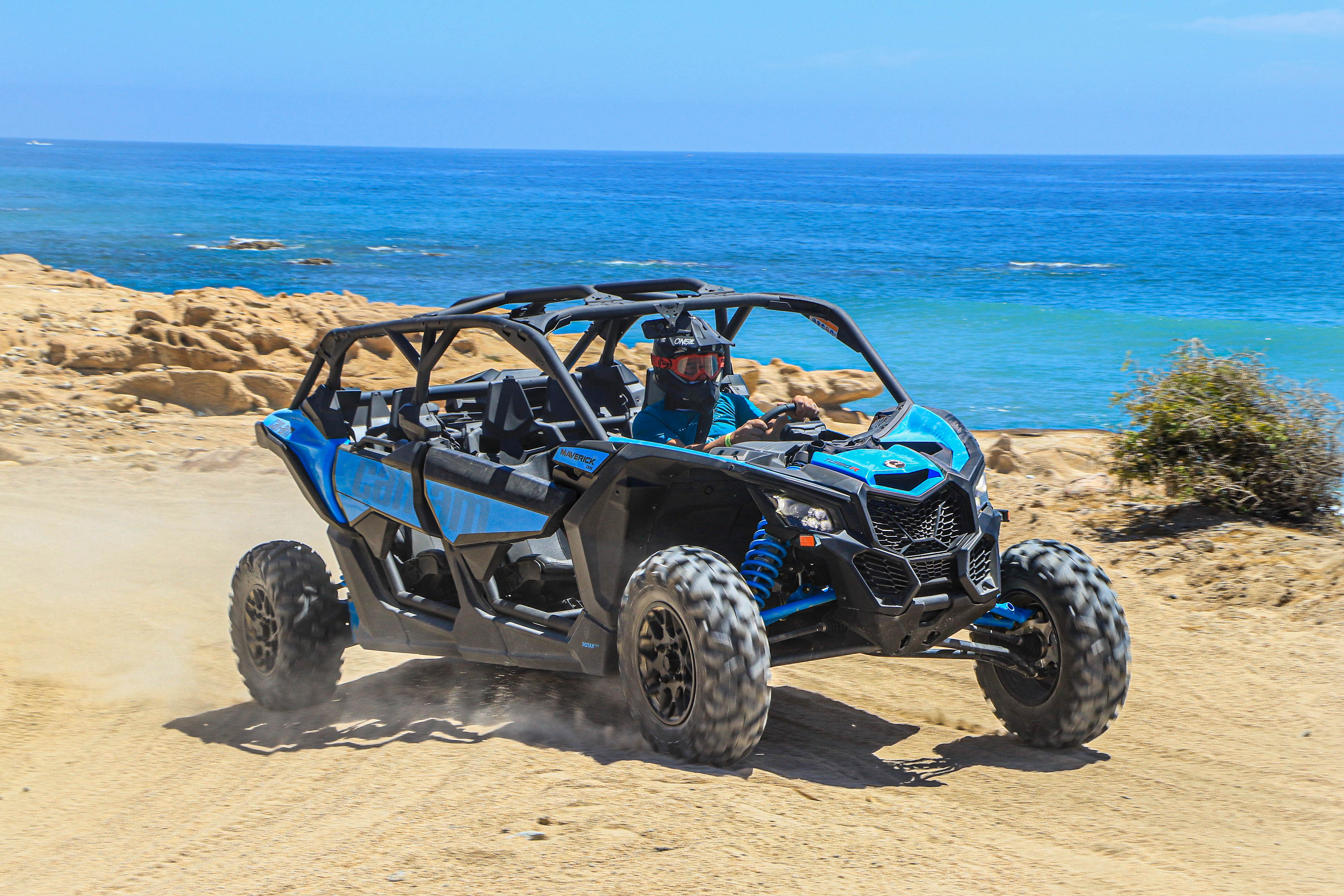 Elite Razor on the beach in Cabo - UTV Tour