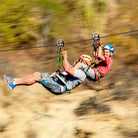 2 people on a Zipline Tour